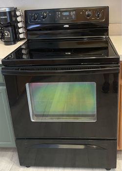 Black Whirlpool stove  $200.00 OBO