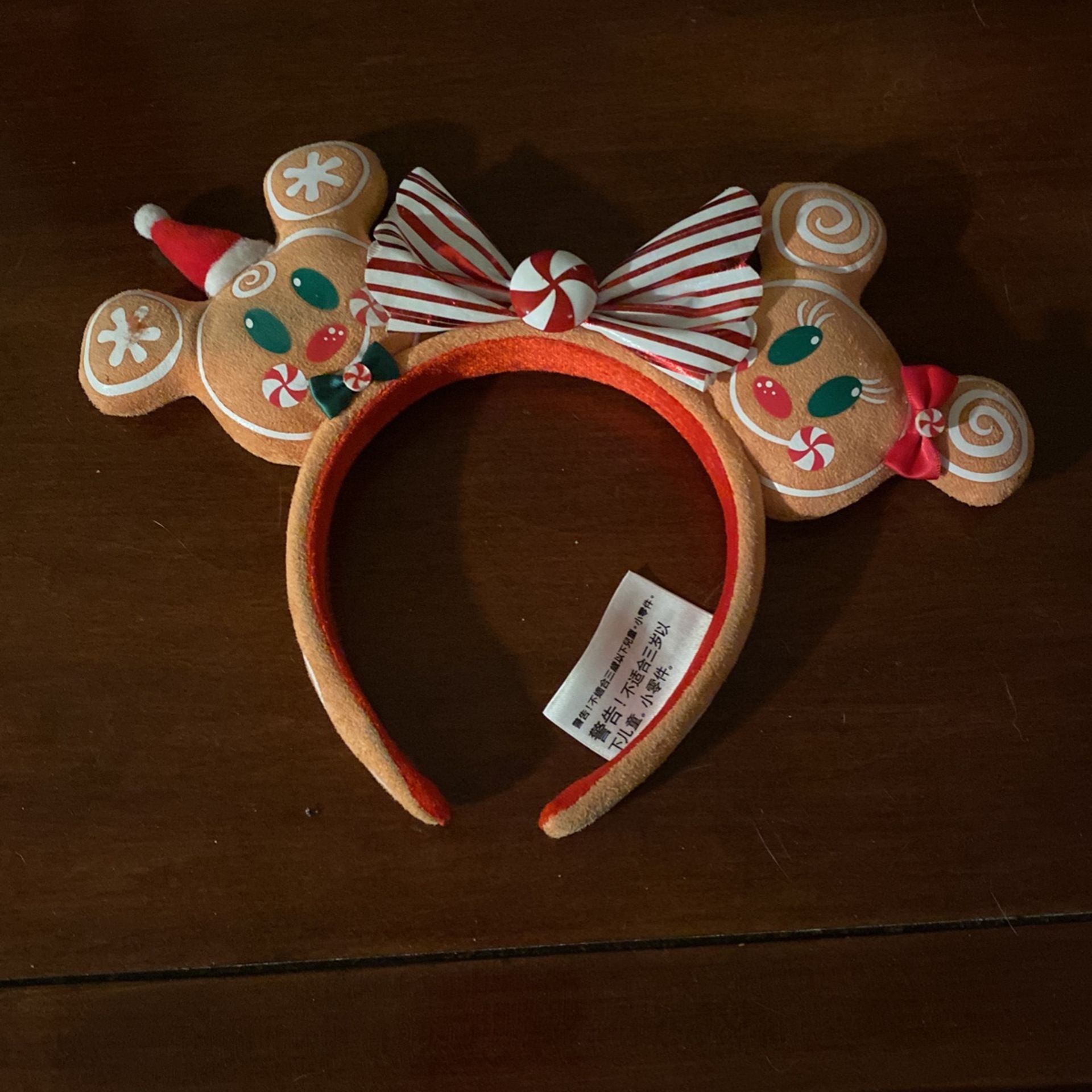 Official Disney gingerbread Mickey and Minnie ears