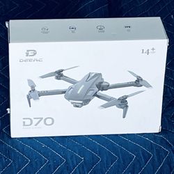 Brand New  DEERC Drone with Camera, D70 Drones with Camera for Adults 1080P HD!!!!!!