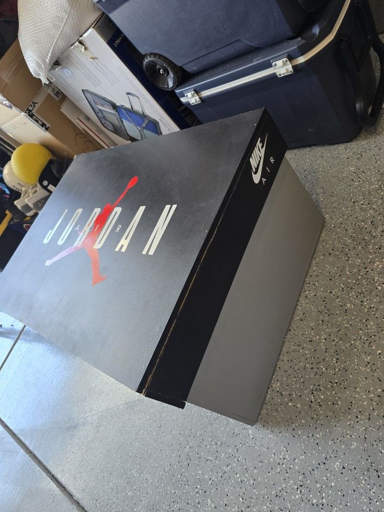Oversized JORDAN shoe Box Storage Nike $75