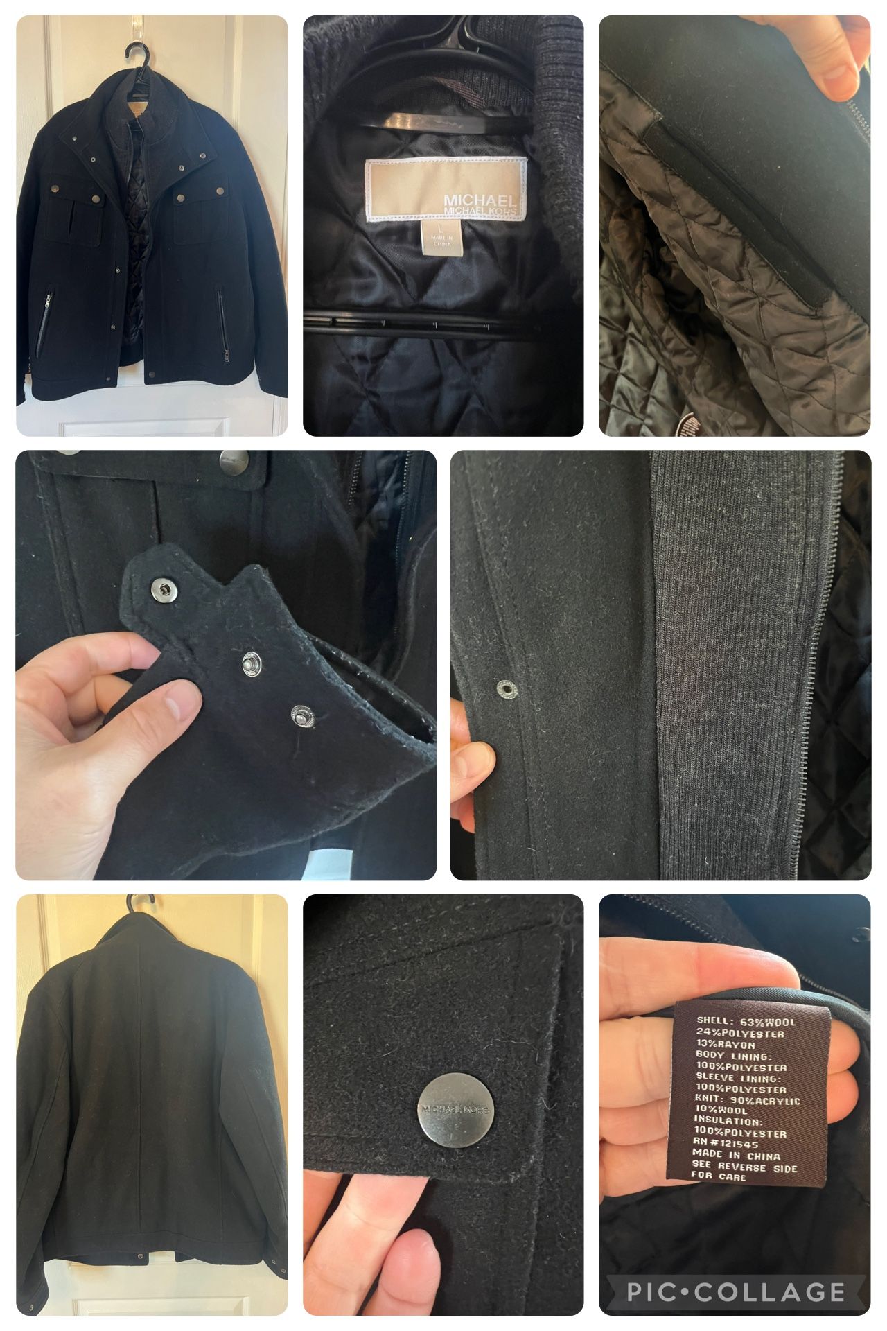 Michael Kors Mens Jacket/ Pea Coat