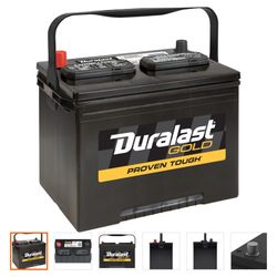 Duralast Gold Group Size 24F Battery 24F-DLG