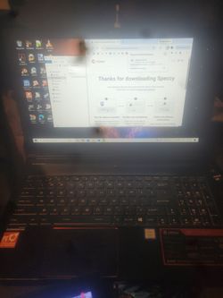 Msi gs63 GTX 1060 6gb i7-8650h 16gb 256gb ssd win 10