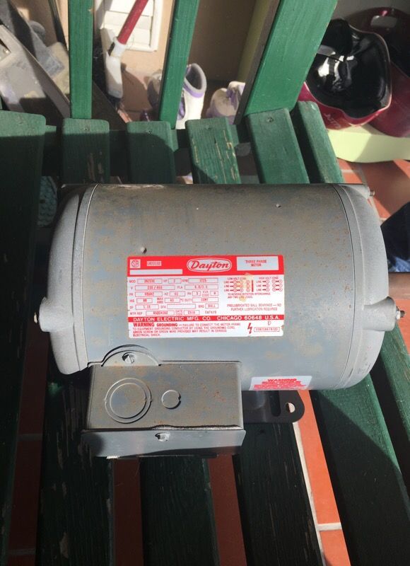 Dayton electric motor 2 horse power
