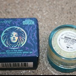 Colourpop X The Haunted Mansion Madame Leota Glitter Body Gel Glow in Dark New