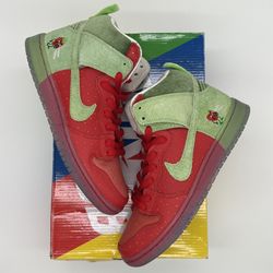 Nike Dunk High Sb Strawberry Cough