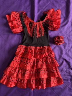 Spanish Sevillana Flamenco Costume