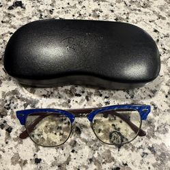 Ray-Ban Clubmaster Frames - Blue Havana (RB5154)