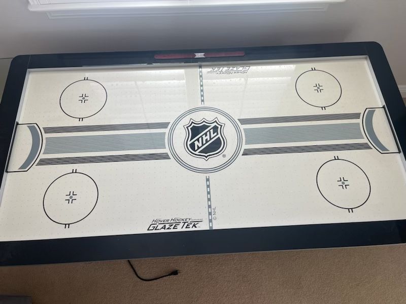NHL 80a Power Play 2-in-1 Air Hockey Table with Table Tennis Top