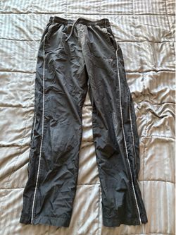 black track pants