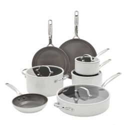 GreenPan Eras Ceramic Non-Stick 11-piece Cookware Set=A9-18