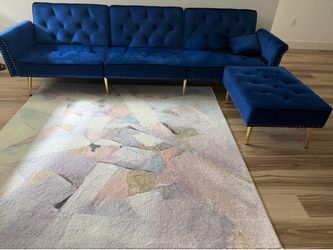 Move out sale Sofa convertible to sleeper and Chaise Excellent condition