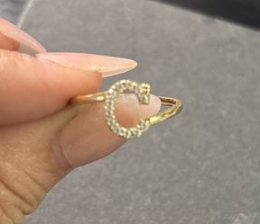 Real 10k gold size 7 ring