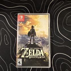 The Legend Of Zelda - Breath Of The Wild - Nintendo Switch (Nearly Mint)