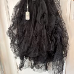 Black Long Skirt Brand New
