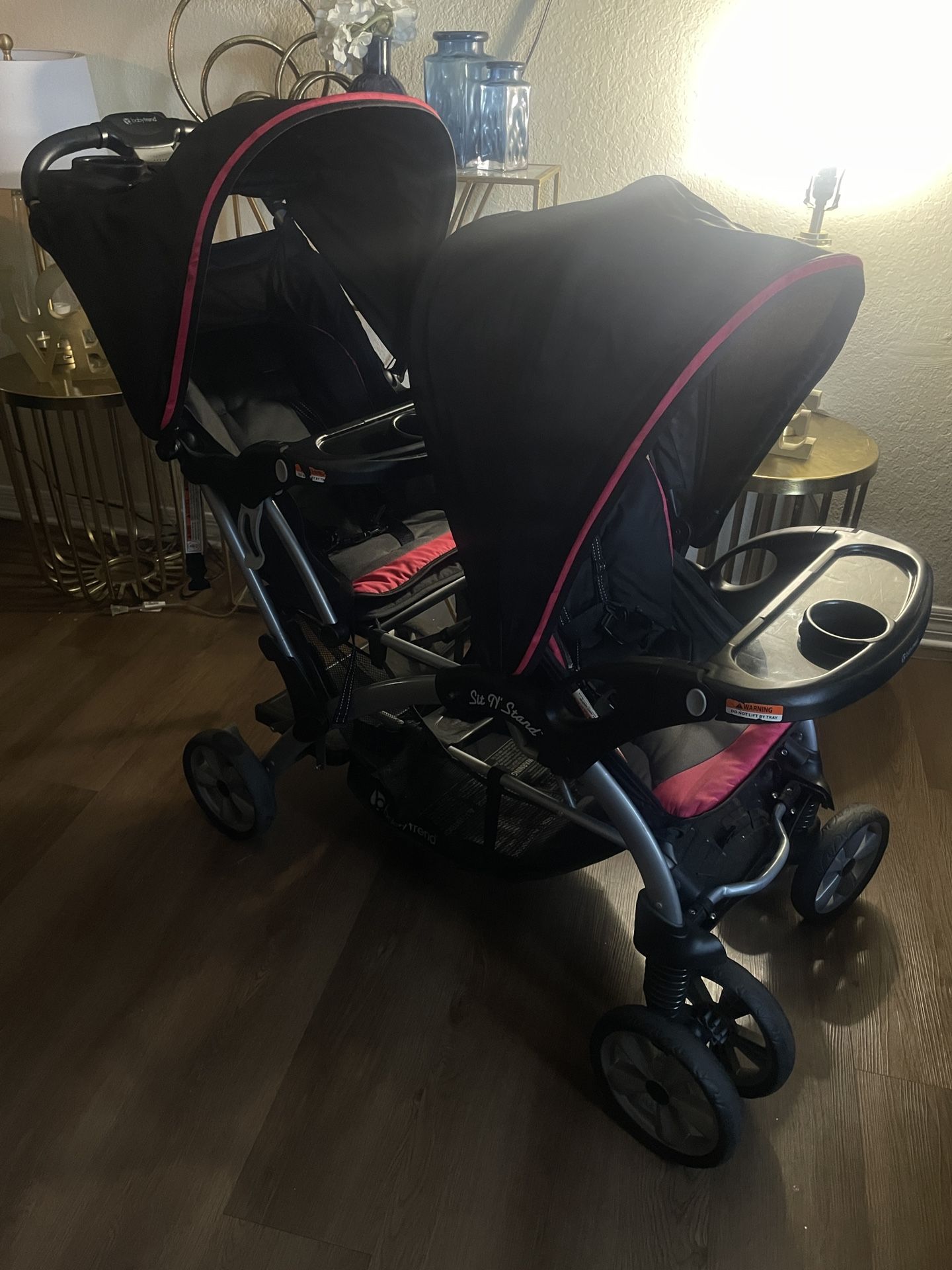 BabyTrend Sit N’ Stand Double Stroller