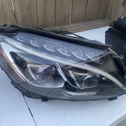 2015-2018 MERCEDES W205 C CLASS LED ADAPTIVE HEADLIGHT BARE OEM A(contact info removed)