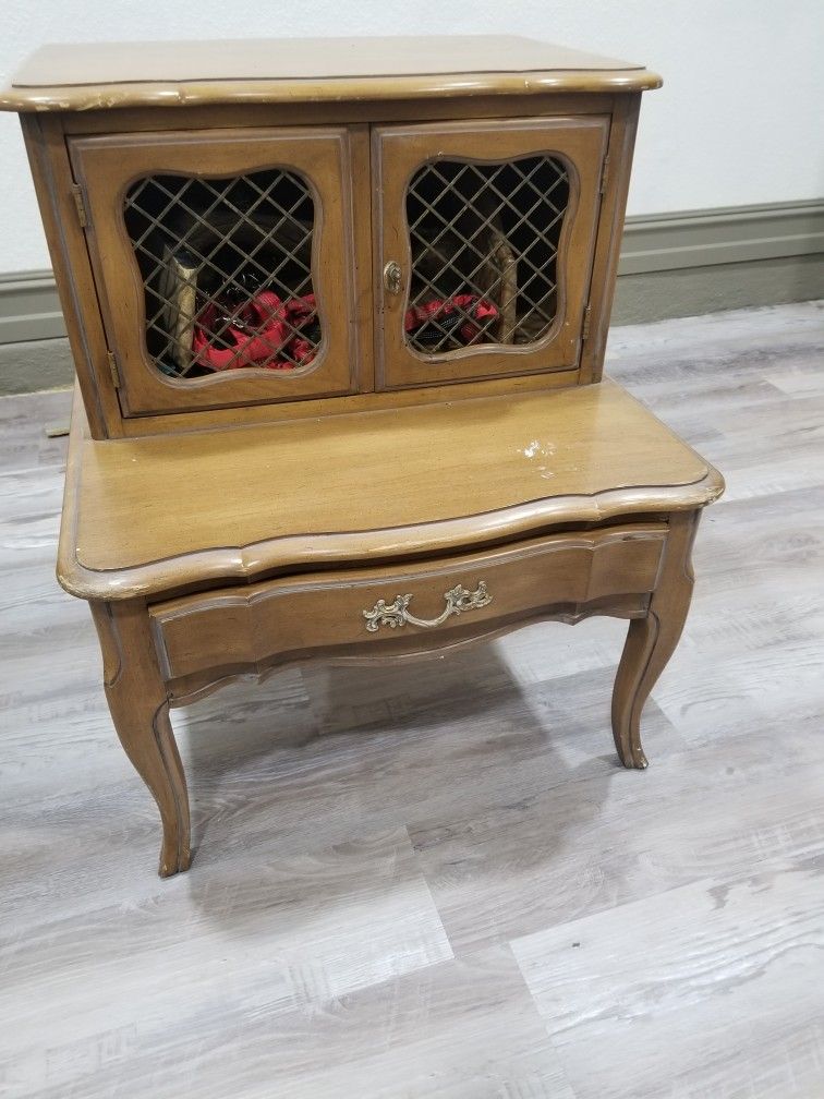 vintage table