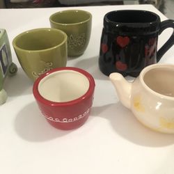 Lot Of Succulent Pots