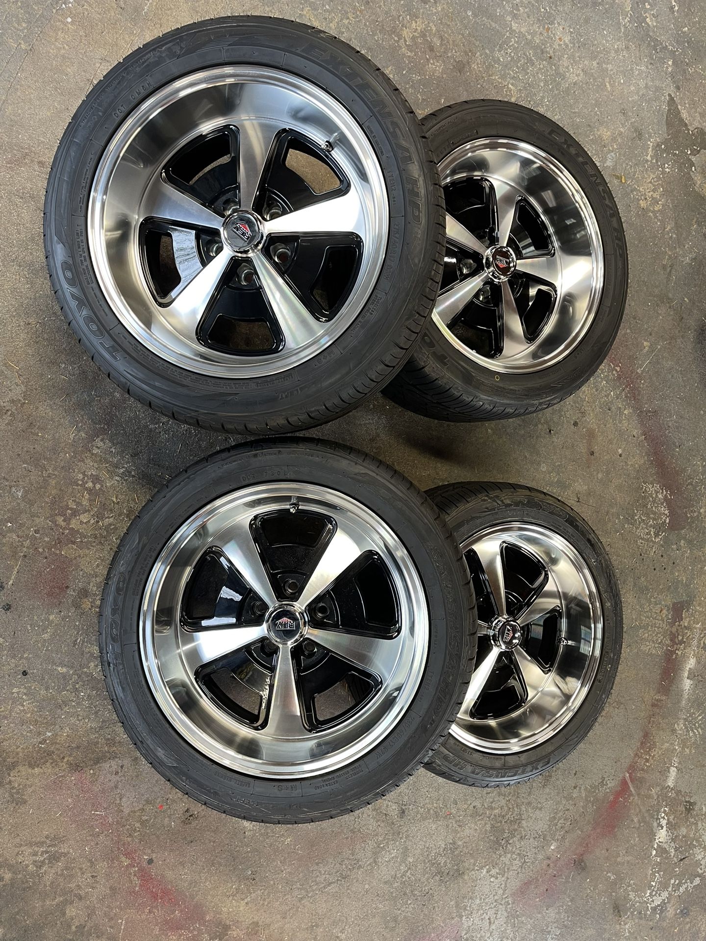 REV 5 alloy wheels w/ TOYO Extensa- HP Tires