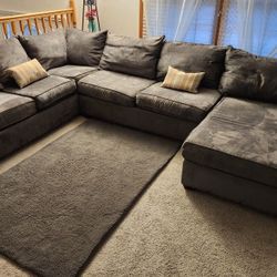 Klaussner Home Finishing - Sofa Chaise Sectional 