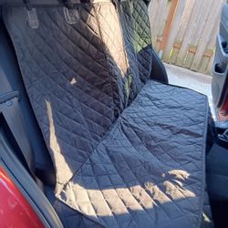 Rear Seat Protector For Pets.