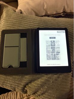 Amazon Kindle Paperwhite 16GB with case
