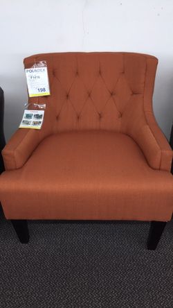 Accent chairs. Different colors available.