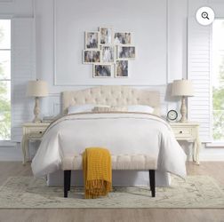 Headboard and Bench Set