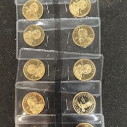 Lot Of 12 2006 S Gem Proof Native American Dollars All Are Mint 