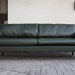 New New Faux Leather Sofa
