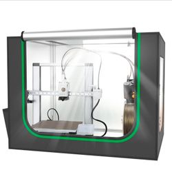 3D Printer Enclosure for with LED Light, Fireproof Dustproof Tent Constant Temperature Protective Cover Tent