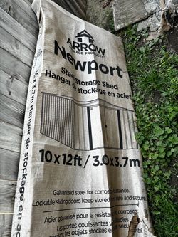 Storage shed metal