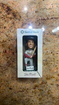 Stan Musial Central Bank Bobblehead NEW IN BOX