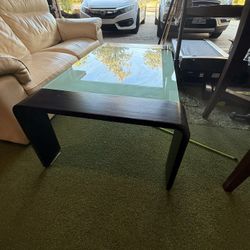 Frosted Glass Coffee Table