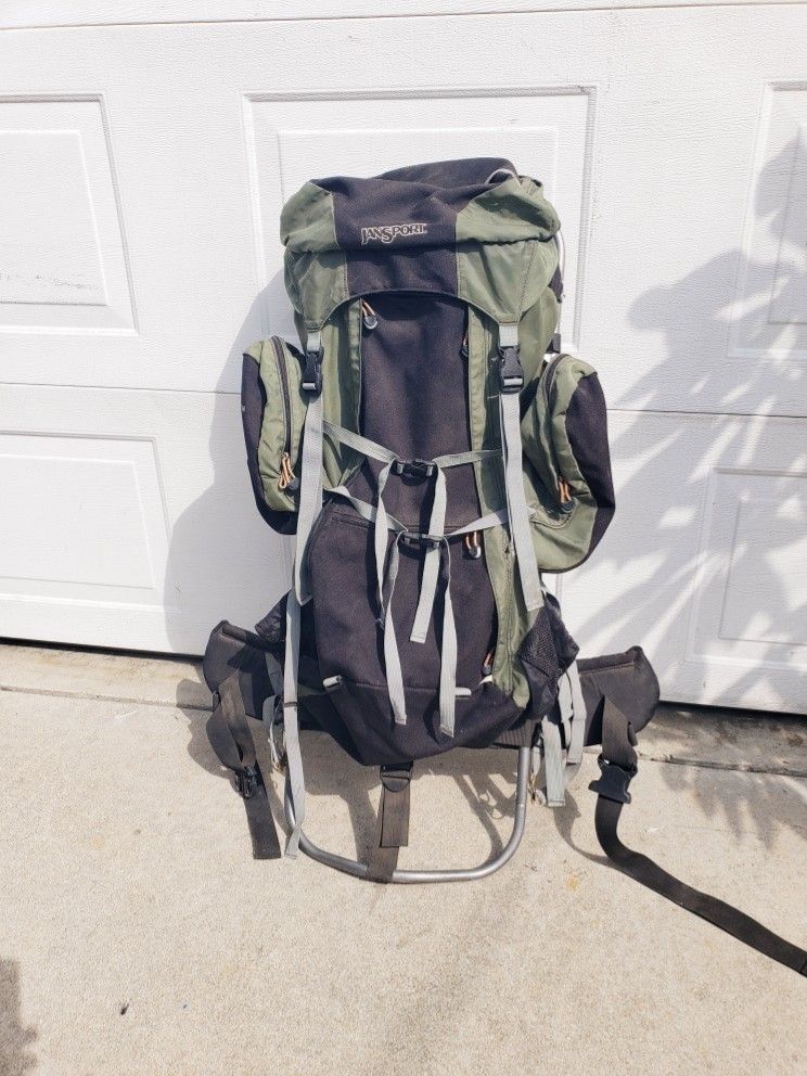 Hiking Backpack - Jansport Carson 90 Aluminum Frame