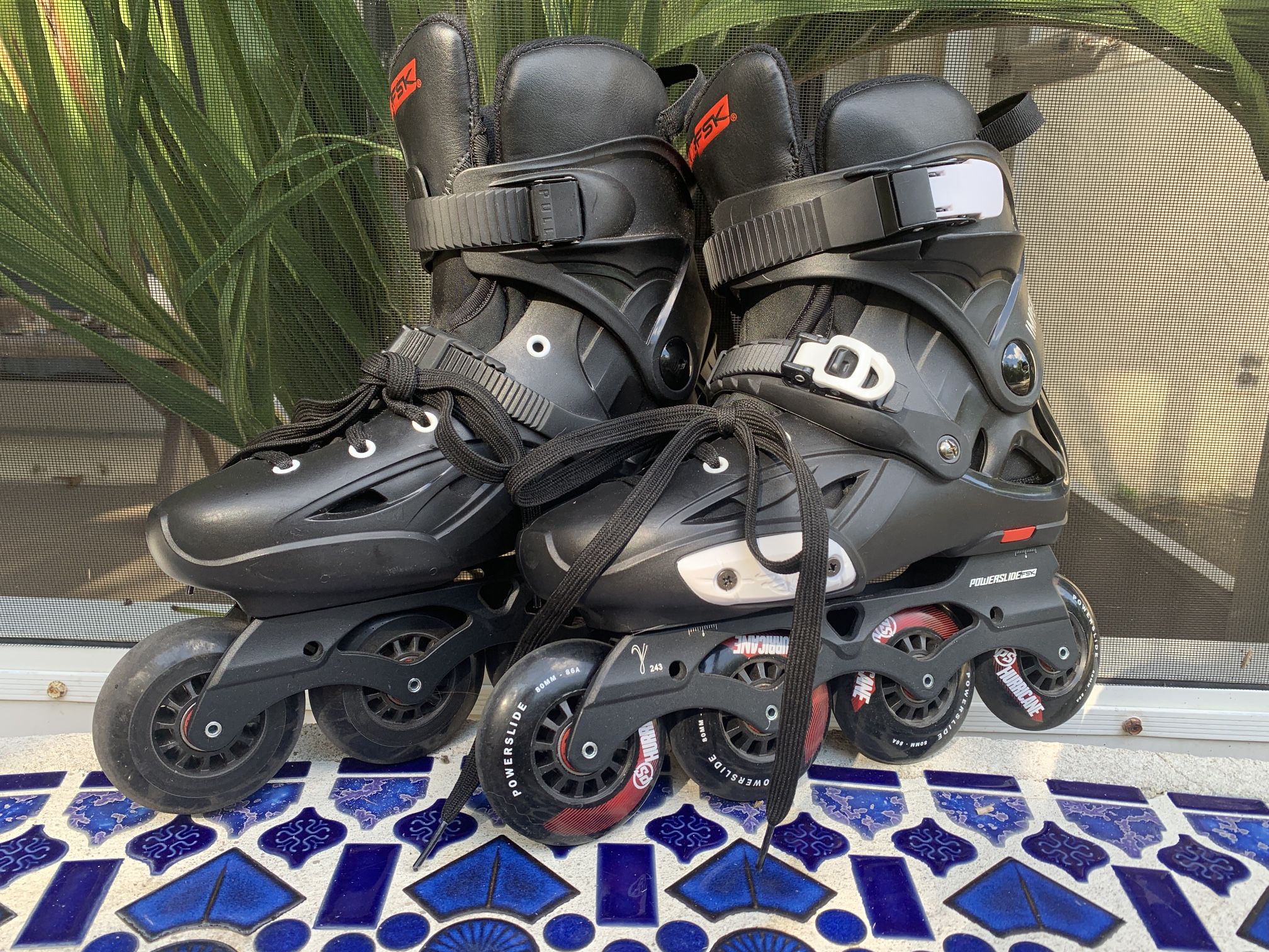 Powerslide Imperial One 80 Crimson Inline Skates
