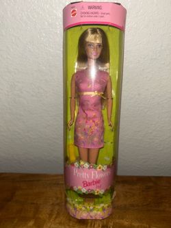 1999 Vintage Pretty Flowers Barbie Doll by Mattel