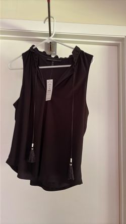Black Sleeveless Top