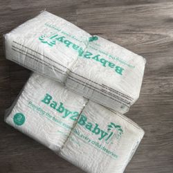 Baby diapers (size 2)