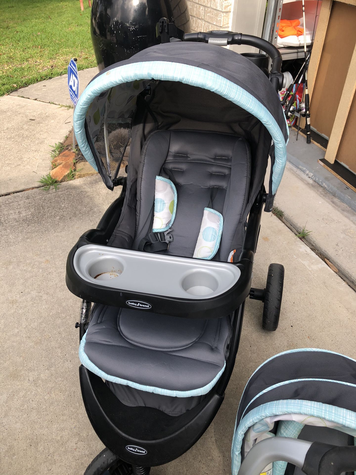 Stroller and car seat