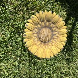 Decorative Metal Flower Patio Stand