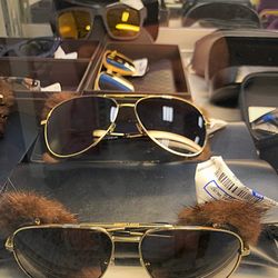 Saint Laurent Aviator-style Sunglasses