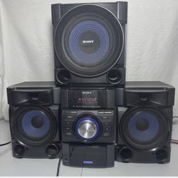 Sony MHC-EC909iP Mini Hi-Fi Component System CD FM iPod Dock Tested Excellent