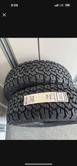 Two BFG 37x12.50 17 KO 2 Ford Raptor R