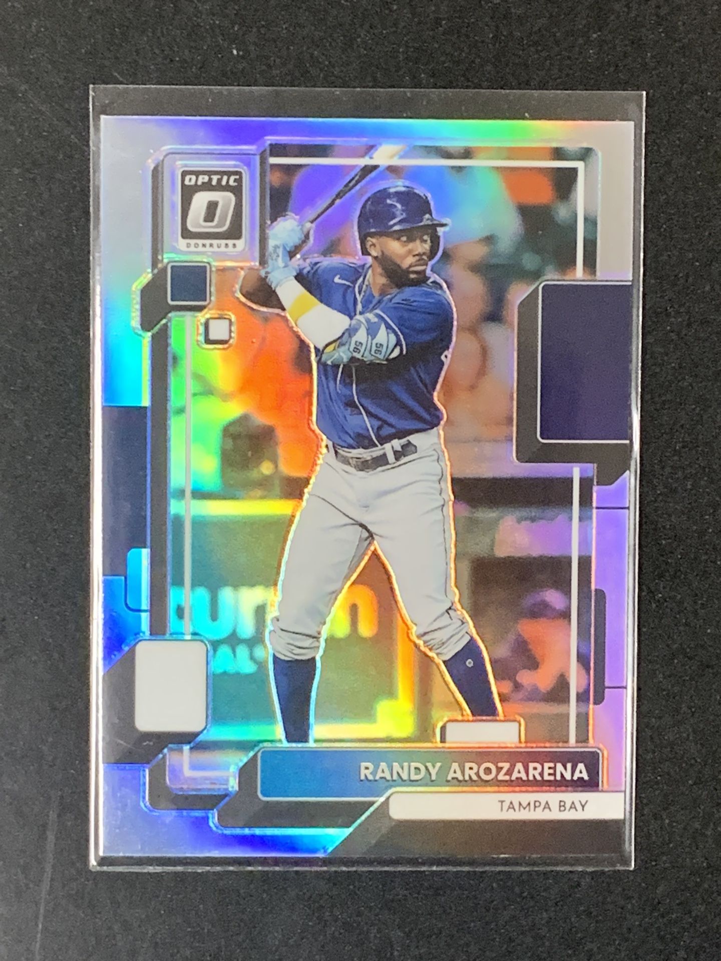 2022 Donruss OPTIC #117 - Randy Arozarena- SILVER Prizm HOLO