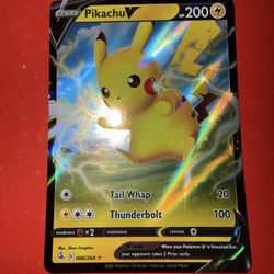 Pokemon Pikachu V 086/264 Ultra Rare Holo (NM)