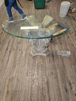 Beautiful Glass Table