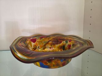 Free glass blowing items: vase, bowl, cup