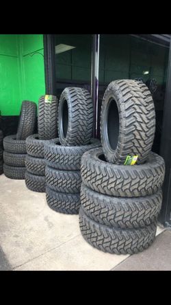 MT and AT tires